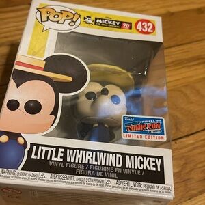 Pop Mickey Figurine. 1 of 5 collectibles. Disney Little Whirlwind Mickey